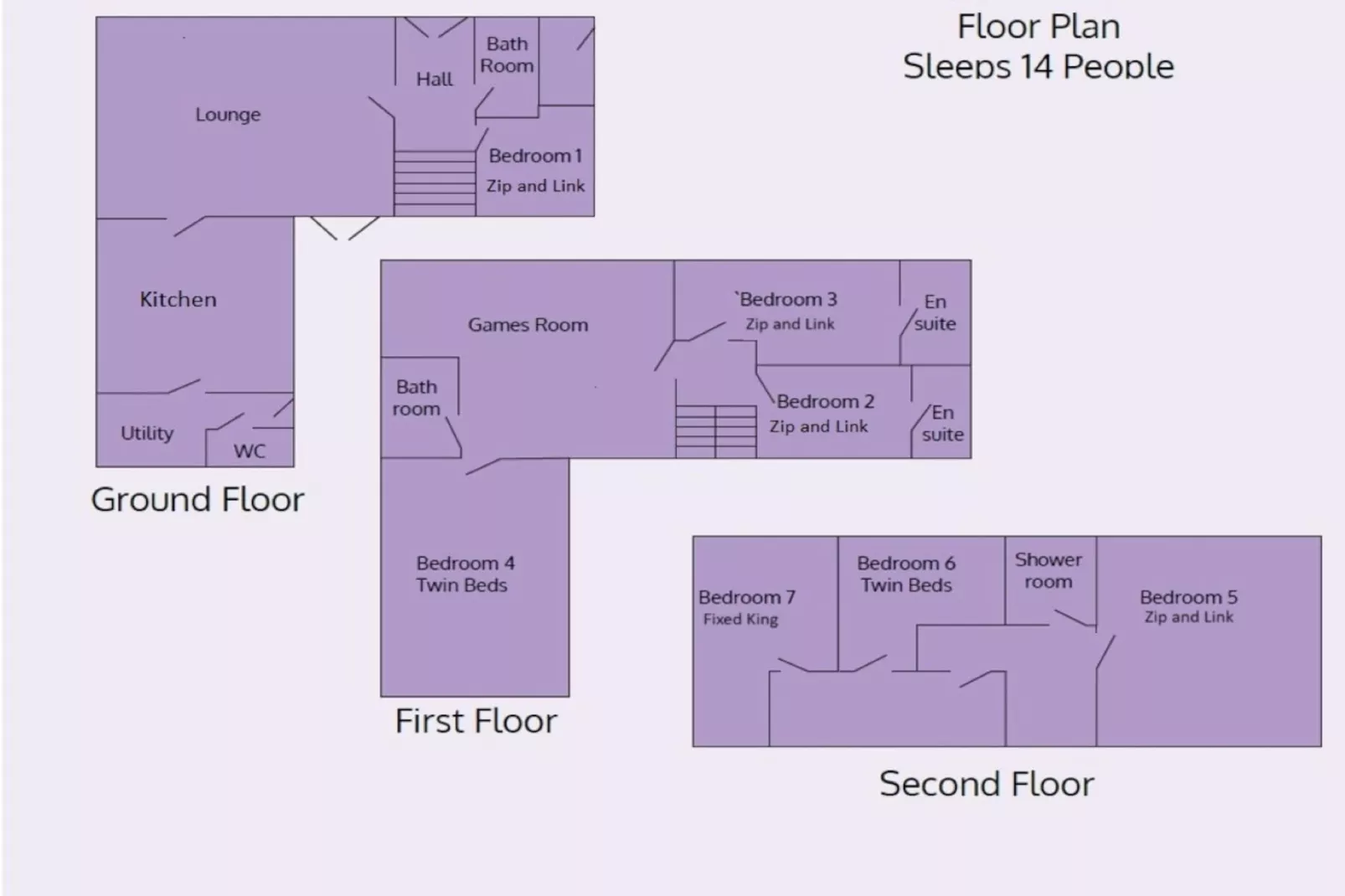 Meadow View-Plattegrond