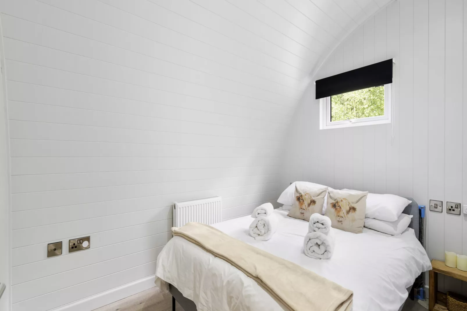 The Highland Camping Pod-Slaapkamer