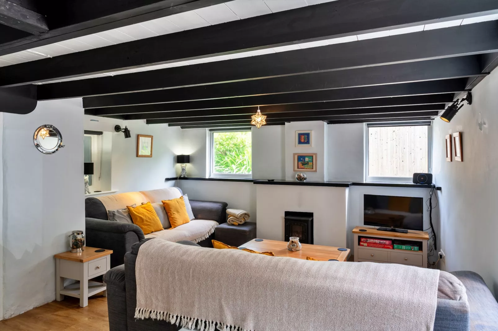 Porth Cottage-Woonkamer