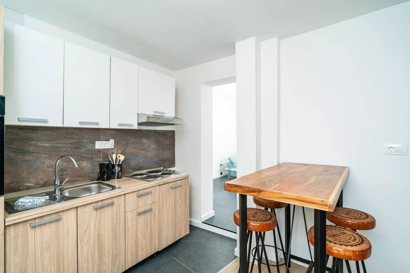 Apartments Dub - One-Bedroom Apartment  (no.4)-Keuken