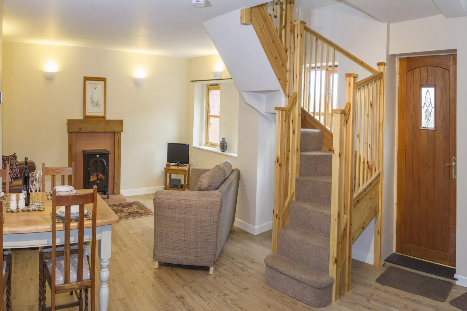 Owl Cottage-Woonkamer