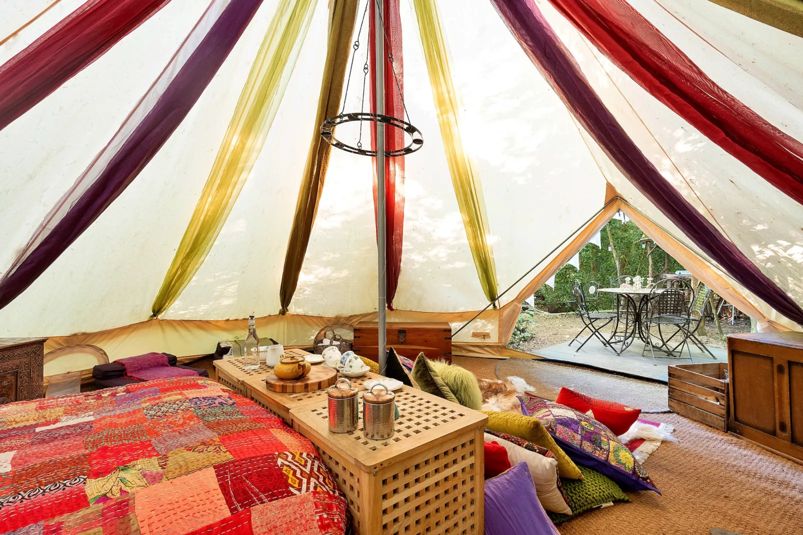 Bedouin Bell Tent-Slaapkamer