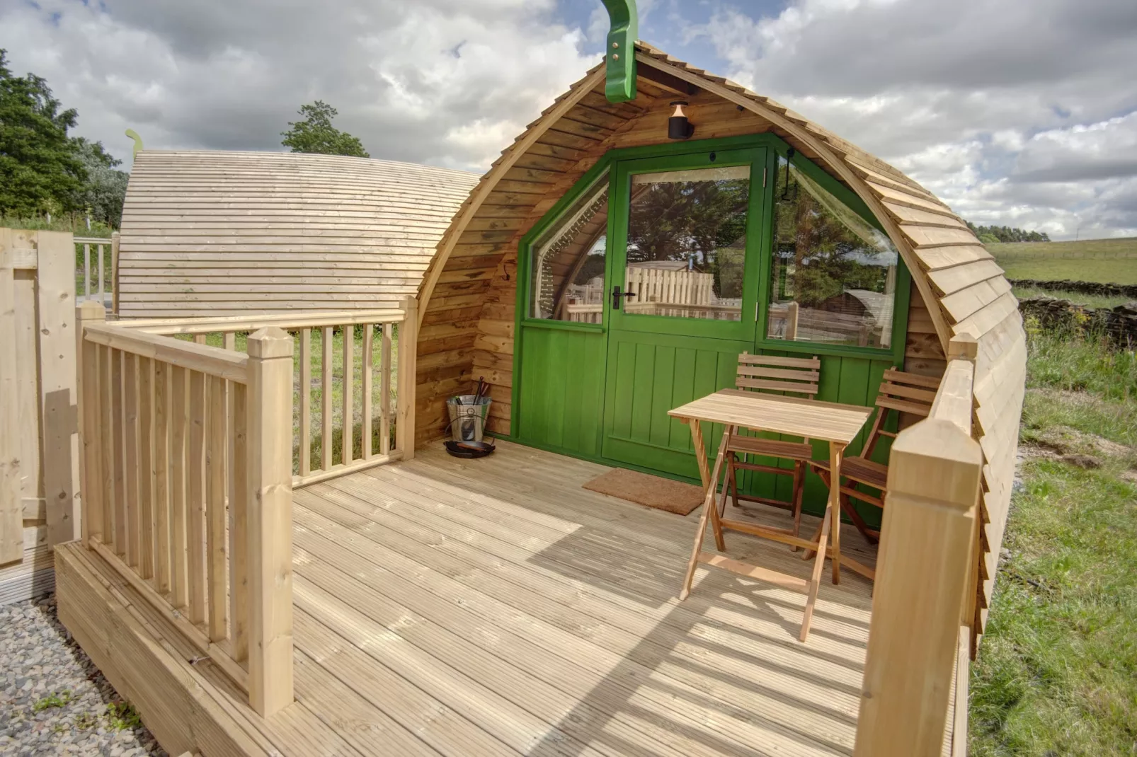 Barebones Glamping-Terrasbalkon
