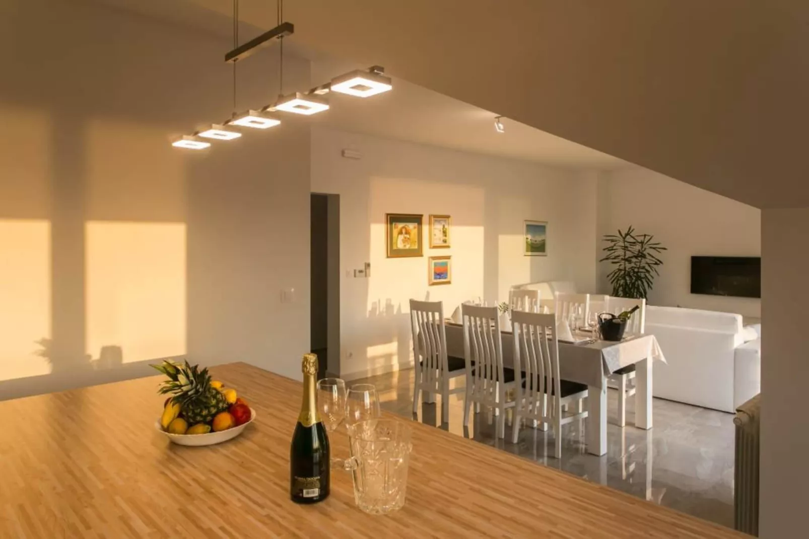 Apartments Villa Dubrovnik - Three Bedroom Apartment - Penthouse with Hot Tub-Keuken