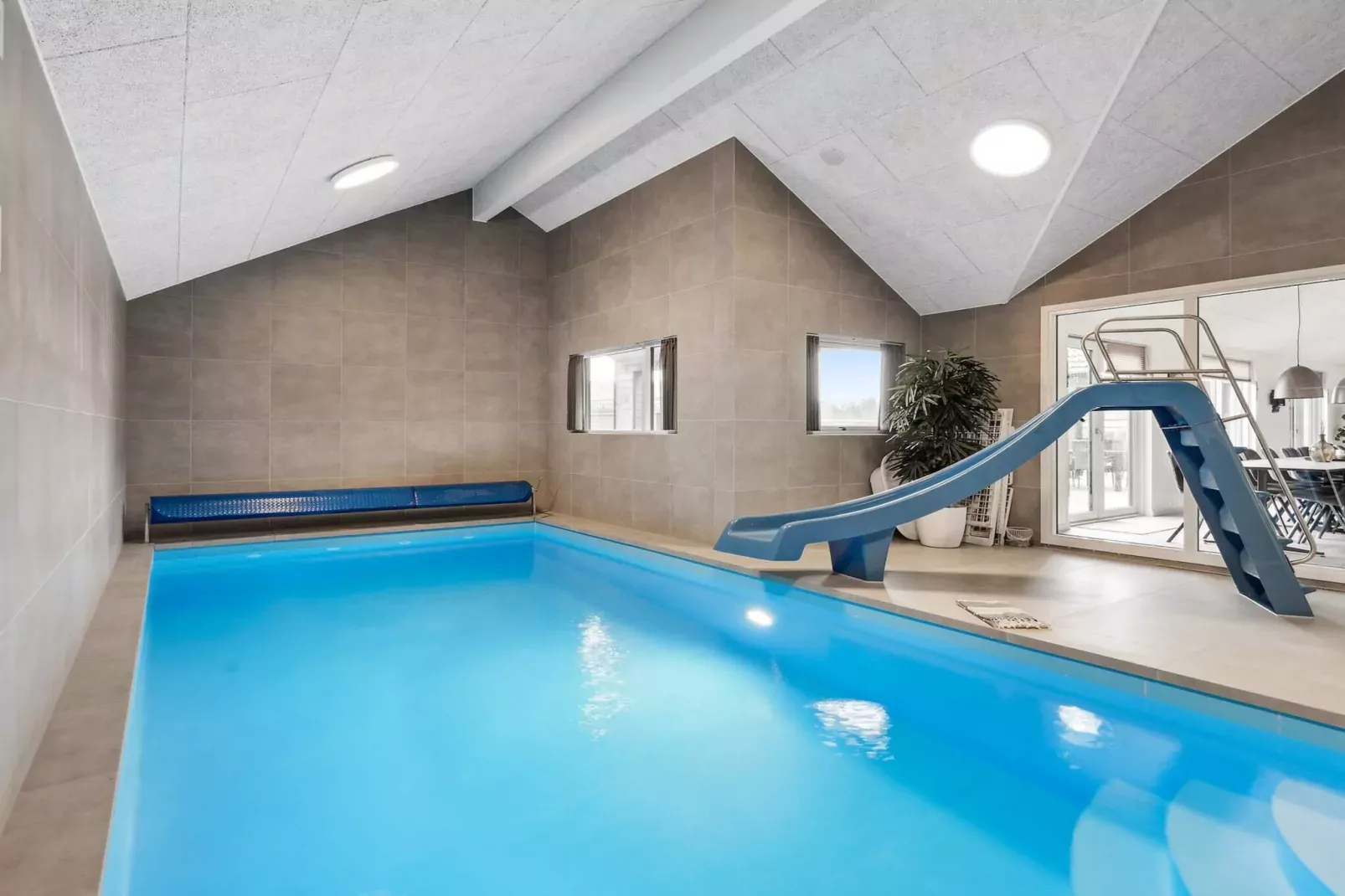 5 sterren vakantie huis in Bogense-Zwembad
