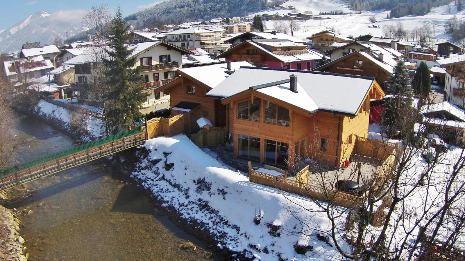 Luxury Lodge Kaprun XL-Exterieur winter