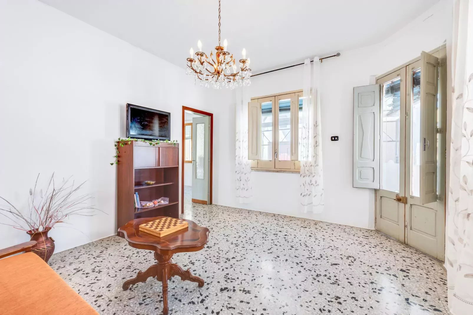 Palazzo Demetra-Woonkamer