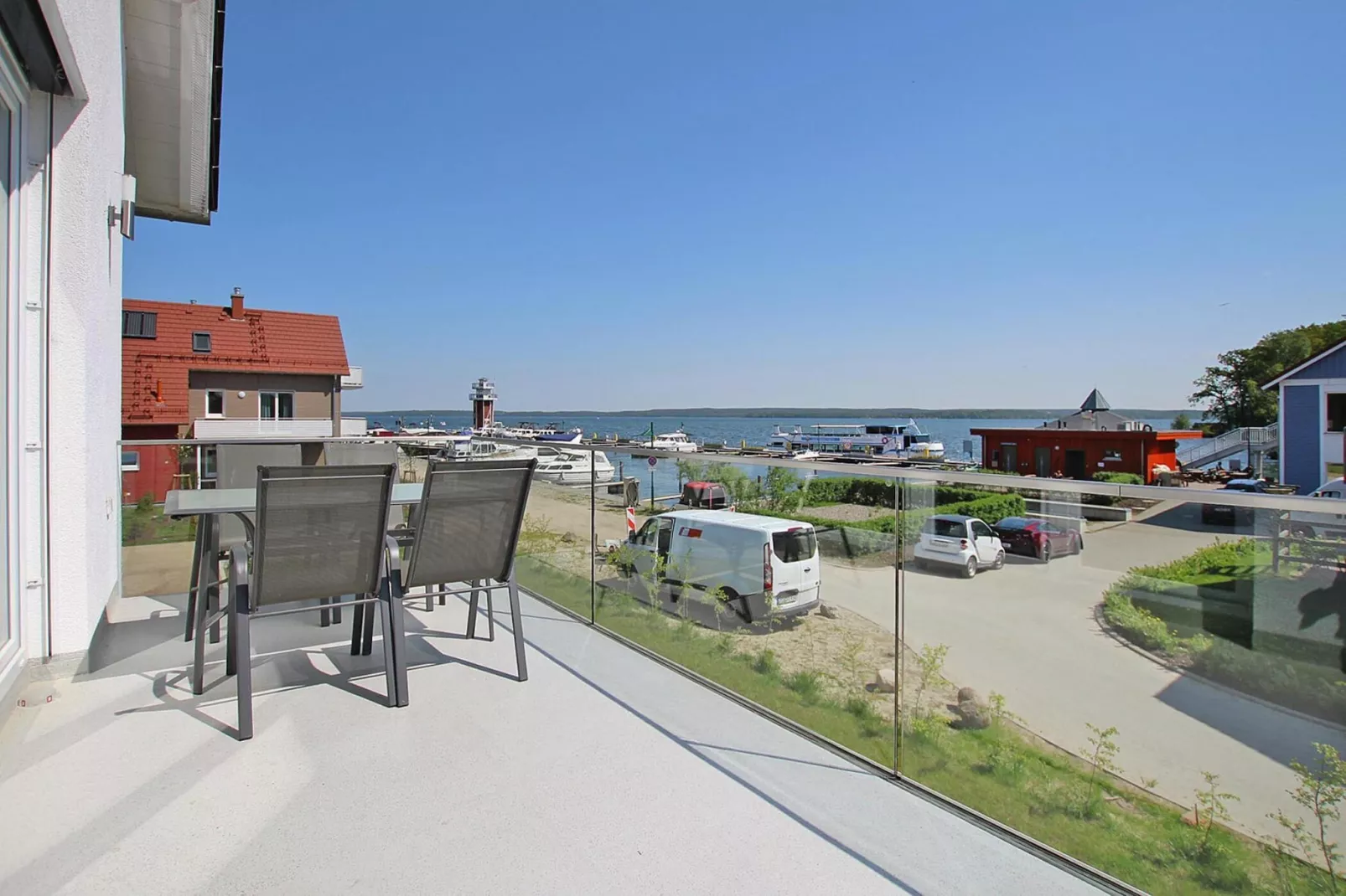 Apartment Hafenflair / Haus 5 OG-Wohnung 19 4 Personen-Terrasbalkon