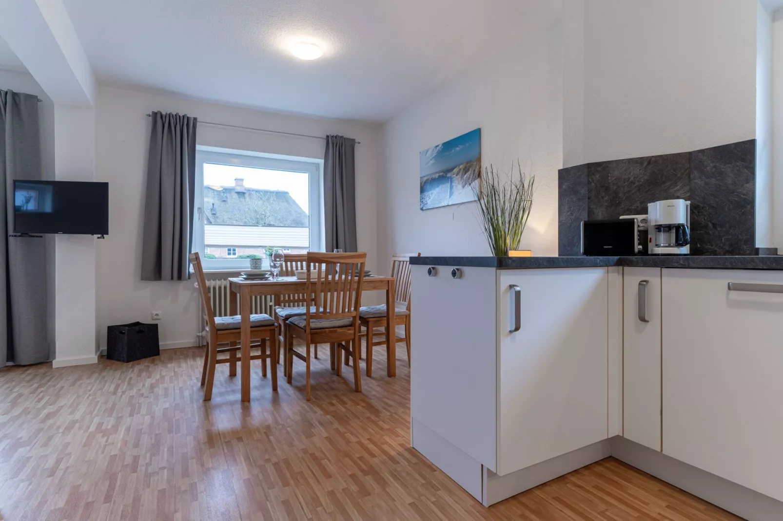Strand-Grasnelke-Eetkamer