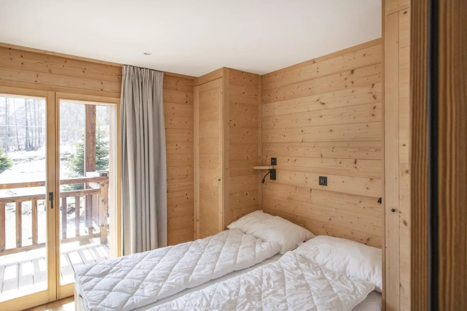 Polaris 1 005 - LUXE & SKI LIFT apartment 6 pers-Slaapkamer
