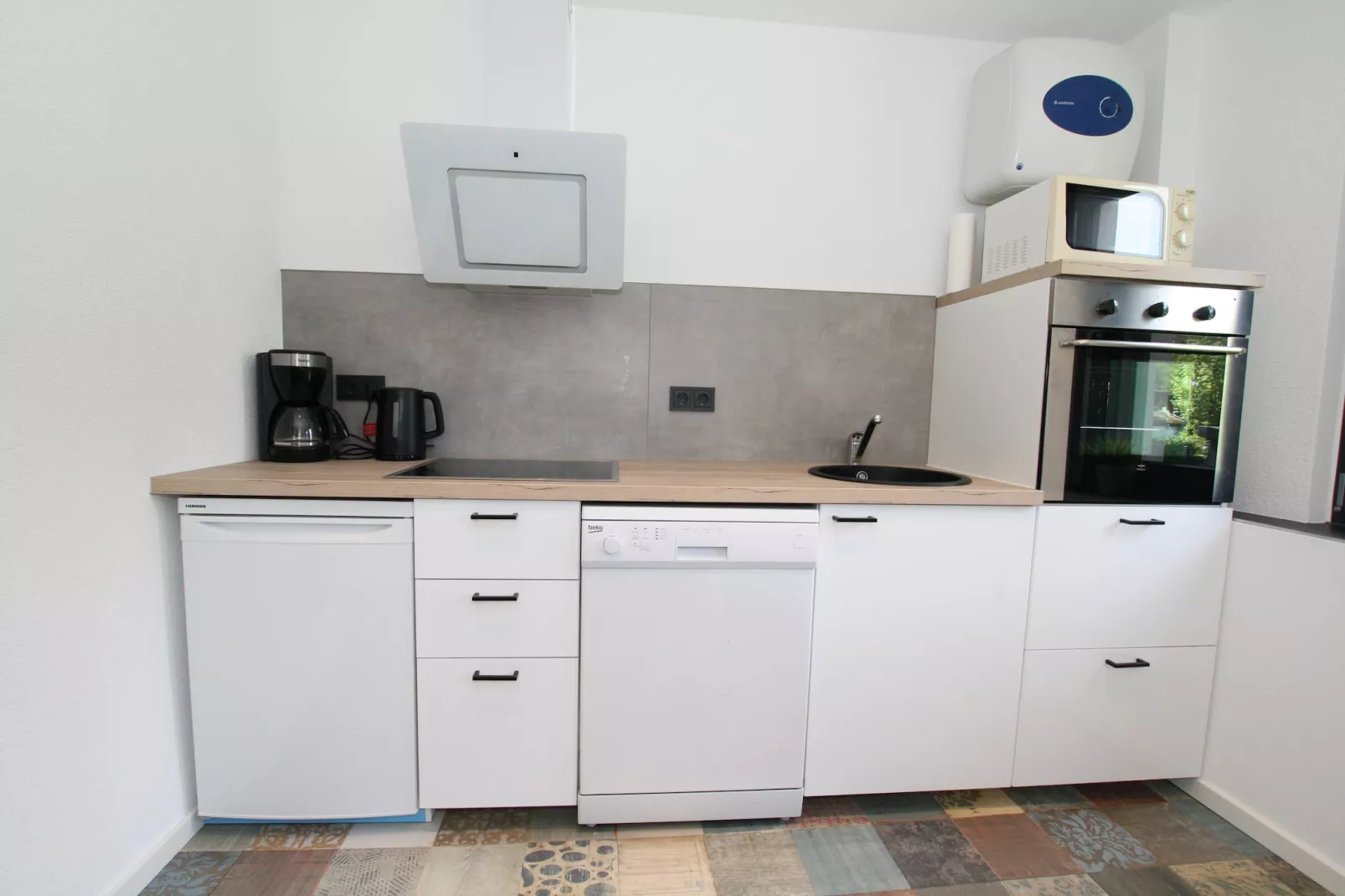 Ferienhaus mit Wasserblick 3 Pers-Keuken