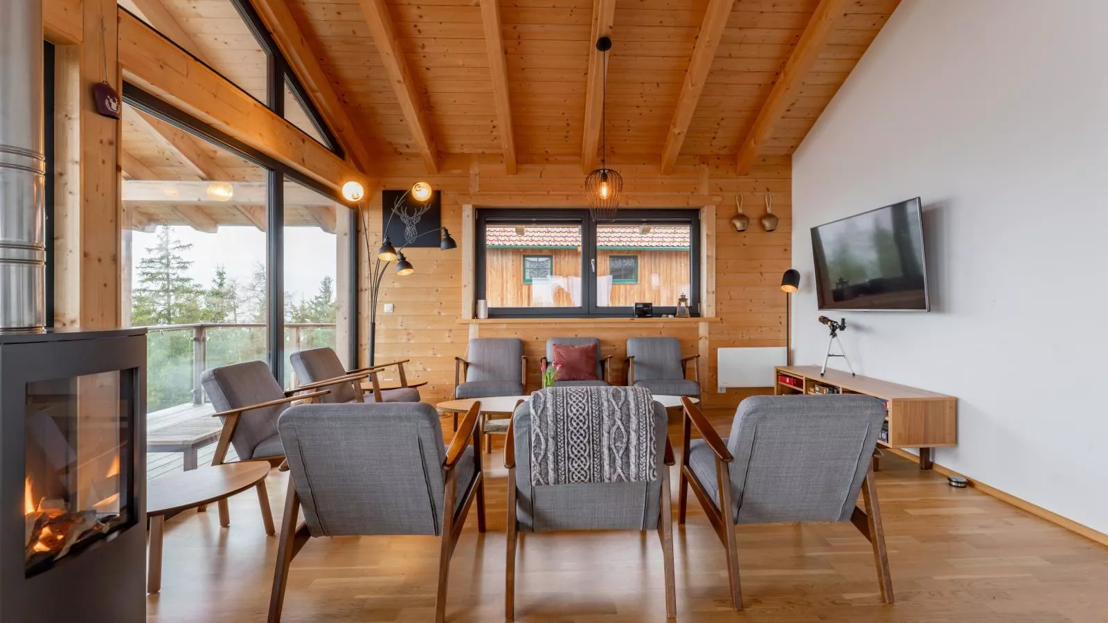 Alpina Lodge-Woonkamer