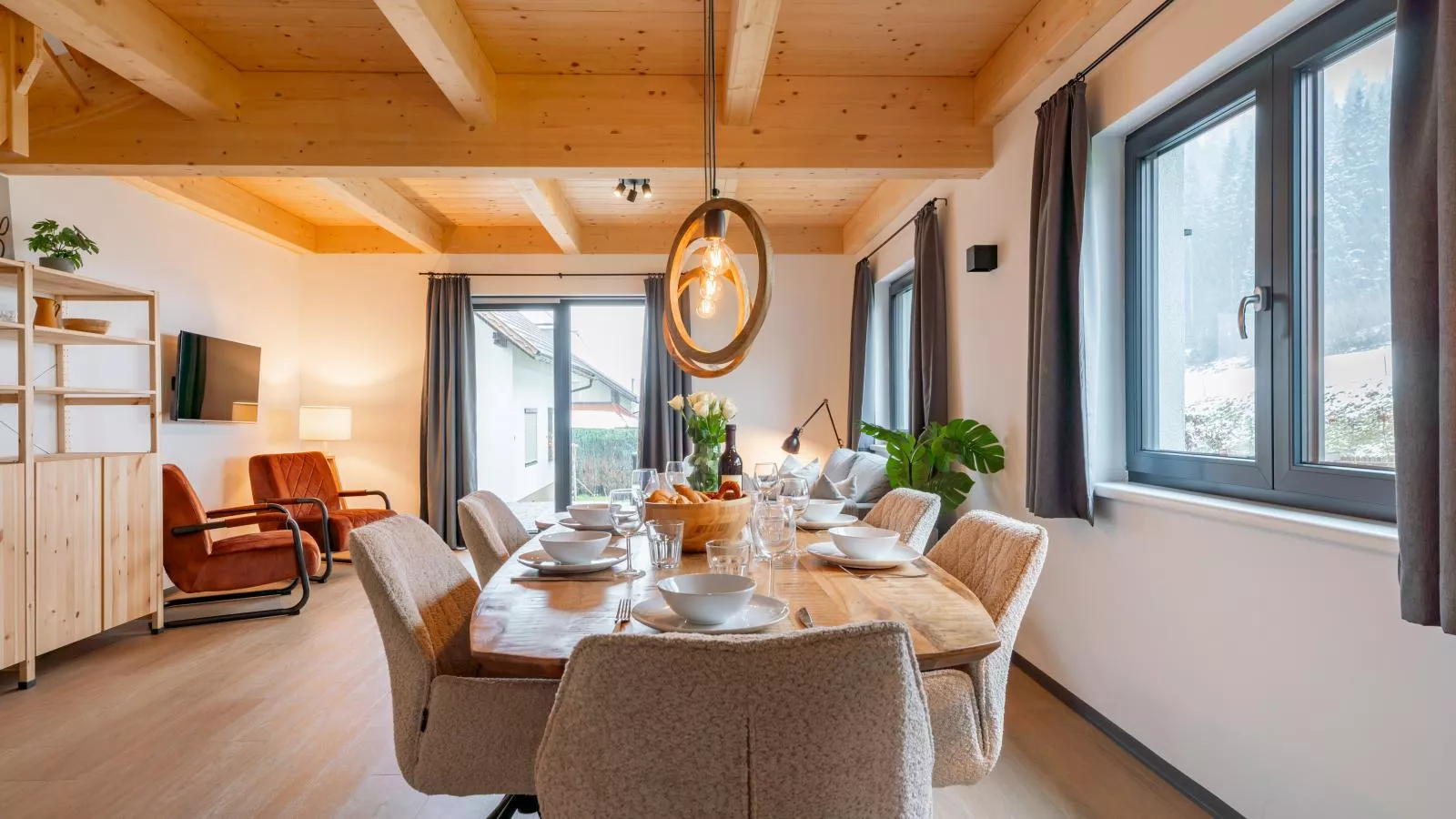 Obermöschach 5A-Eetkamer