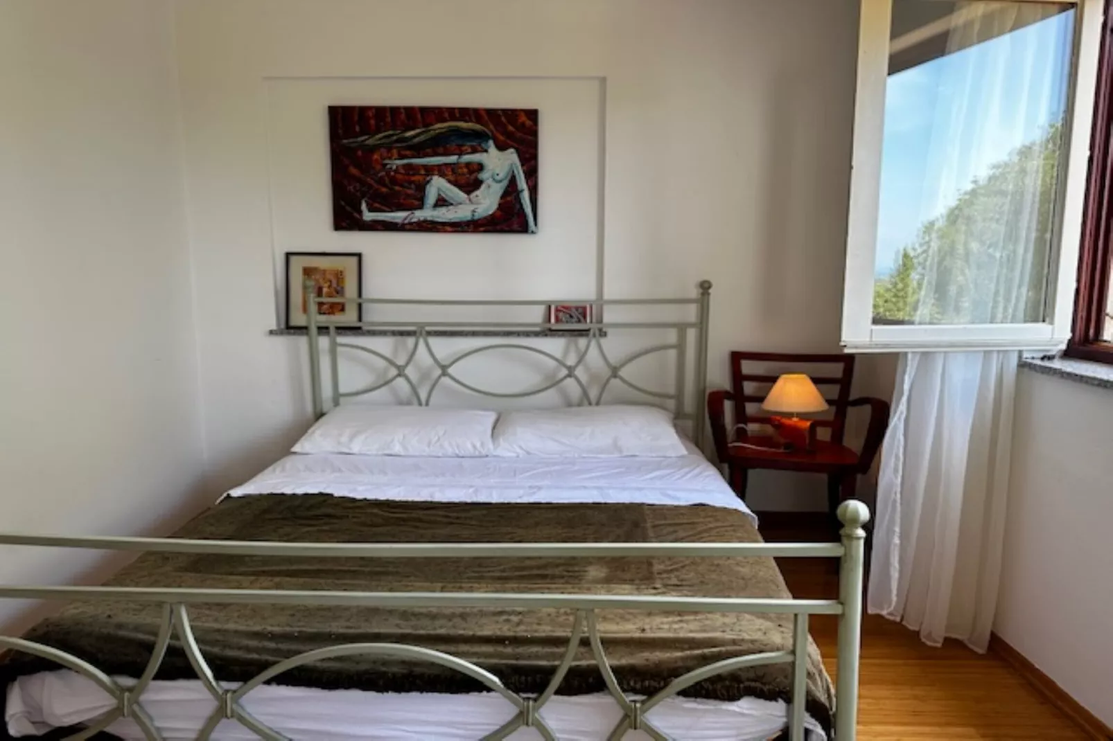 Apartment Branko I in Porec, Istria-Slaapkamer