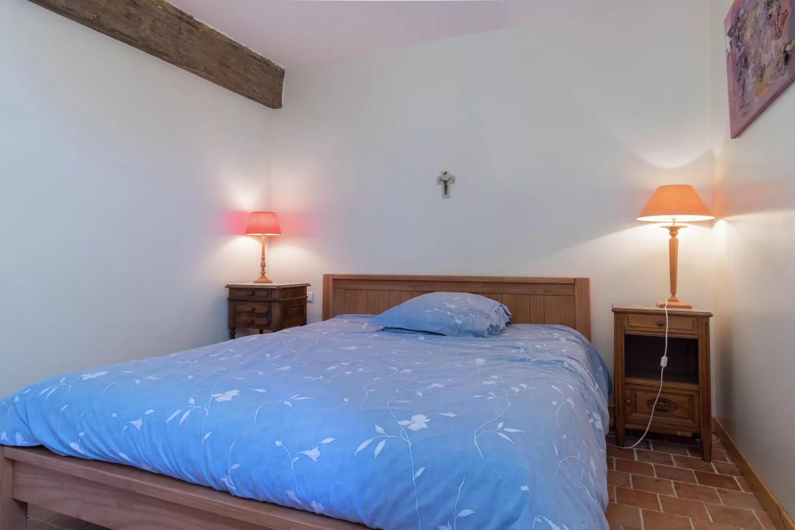 Gite 6 pers près de Châteauroux-Slaapkamer