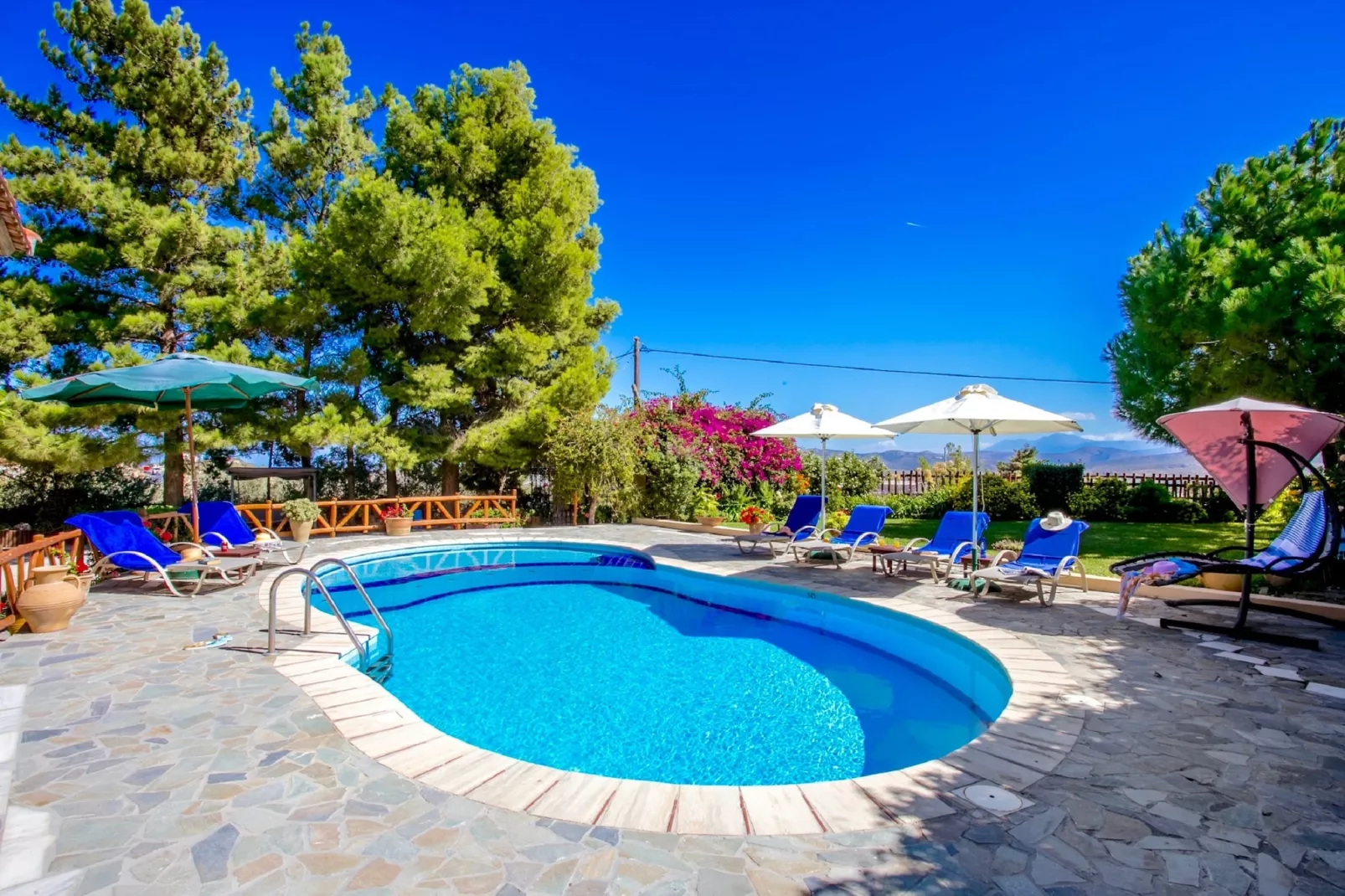 Villa Agapi-Zwembad