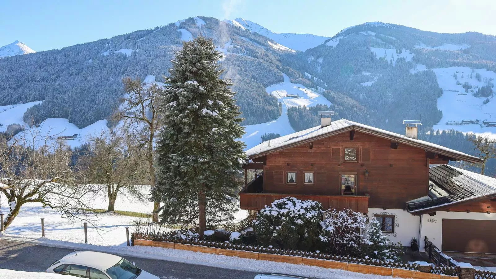 Tirola Chalet Alpbach-Uitzicht winter
