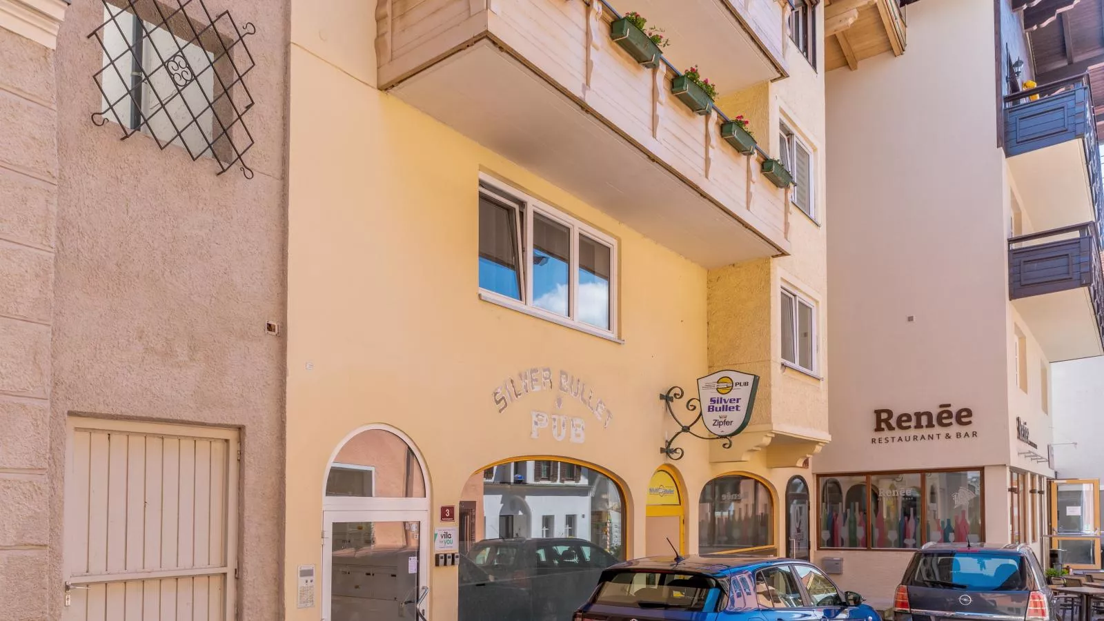 Town House 1 und 2-Buitenkant zomer