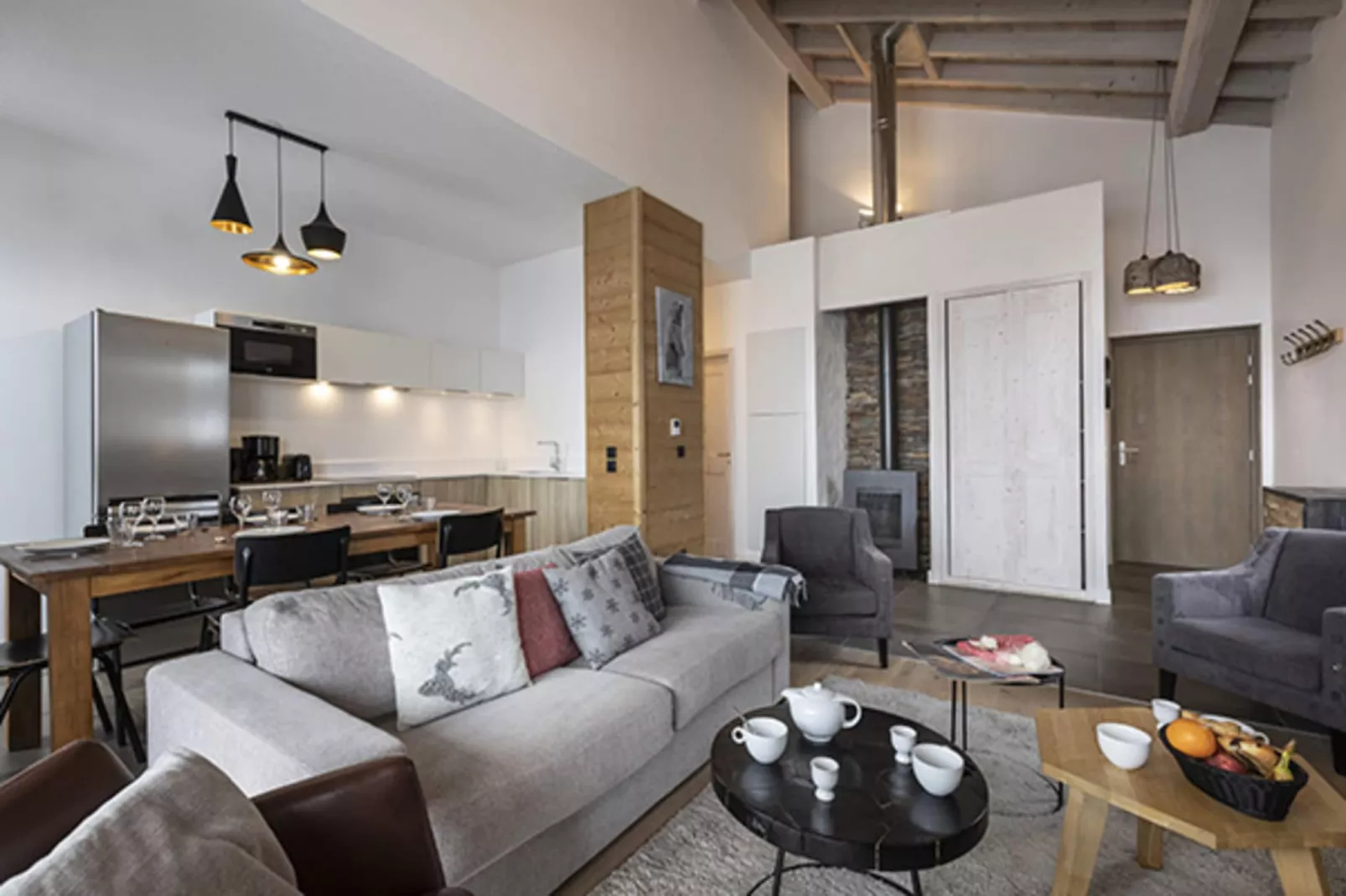 Le Hameau de barthelemy-A48P-Woonkamer