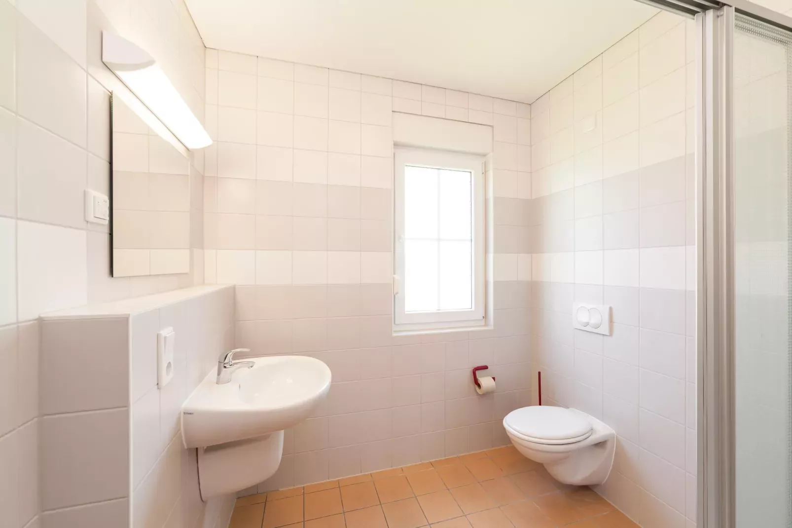 Bungalow Typ C1 - 45qm-Badkamer