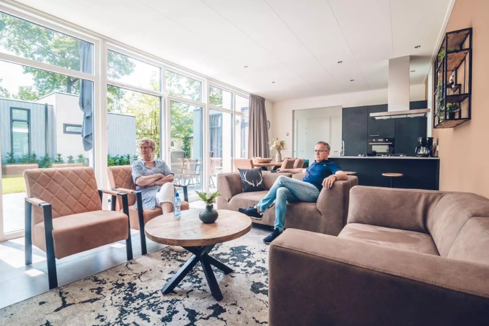 Forest Villa | 2 - 6 people-Woonkamer