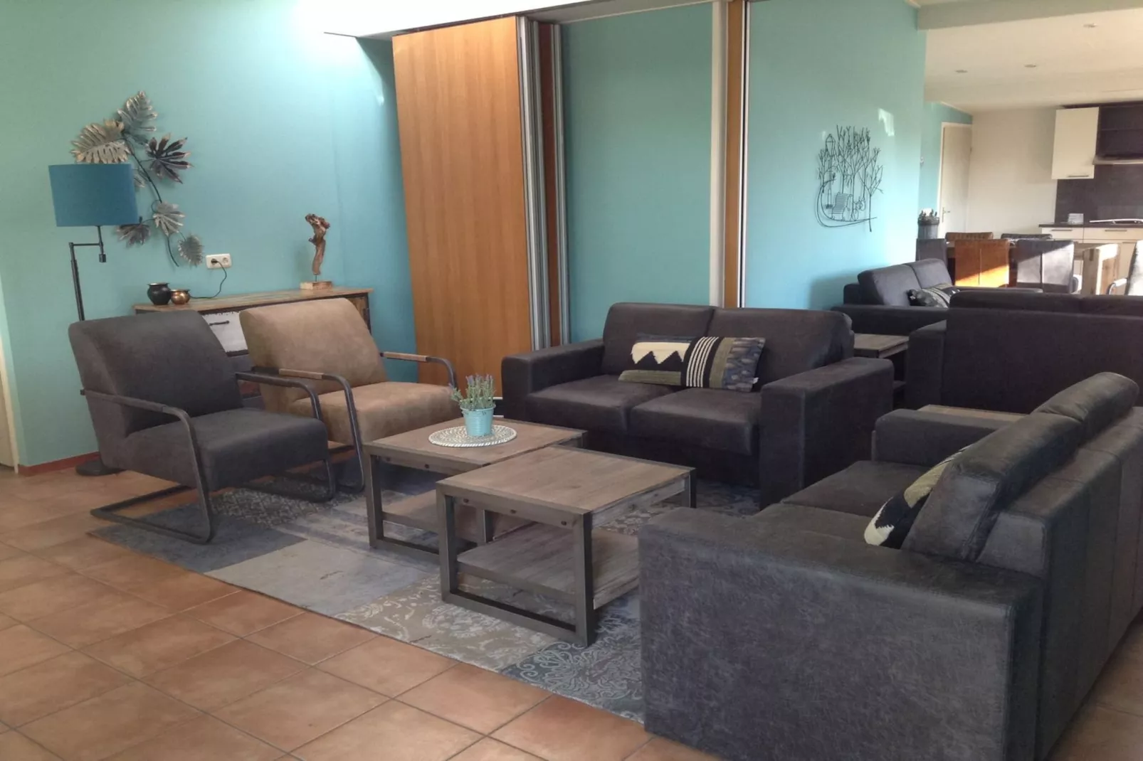 Bungalow | 12 people-Woonkamer