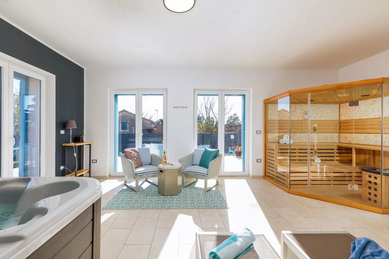 Villa Azul-Woonkamer