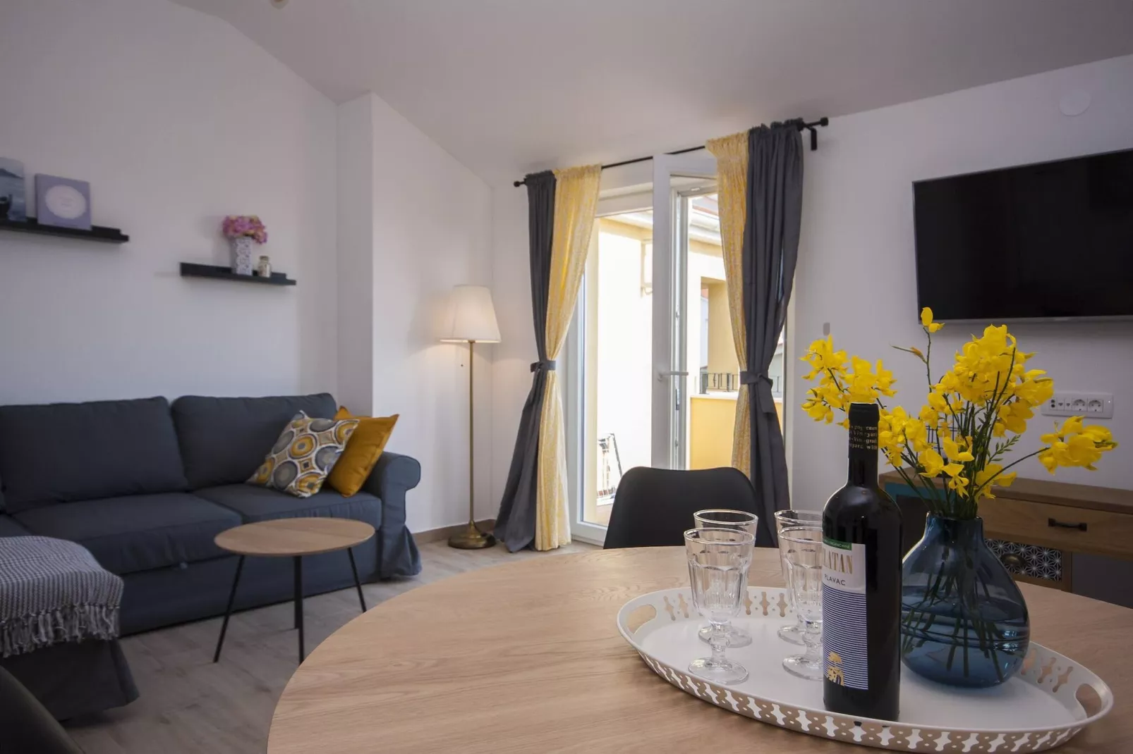Apartments Tonia - Apartment Tonia A2-Woonkamer