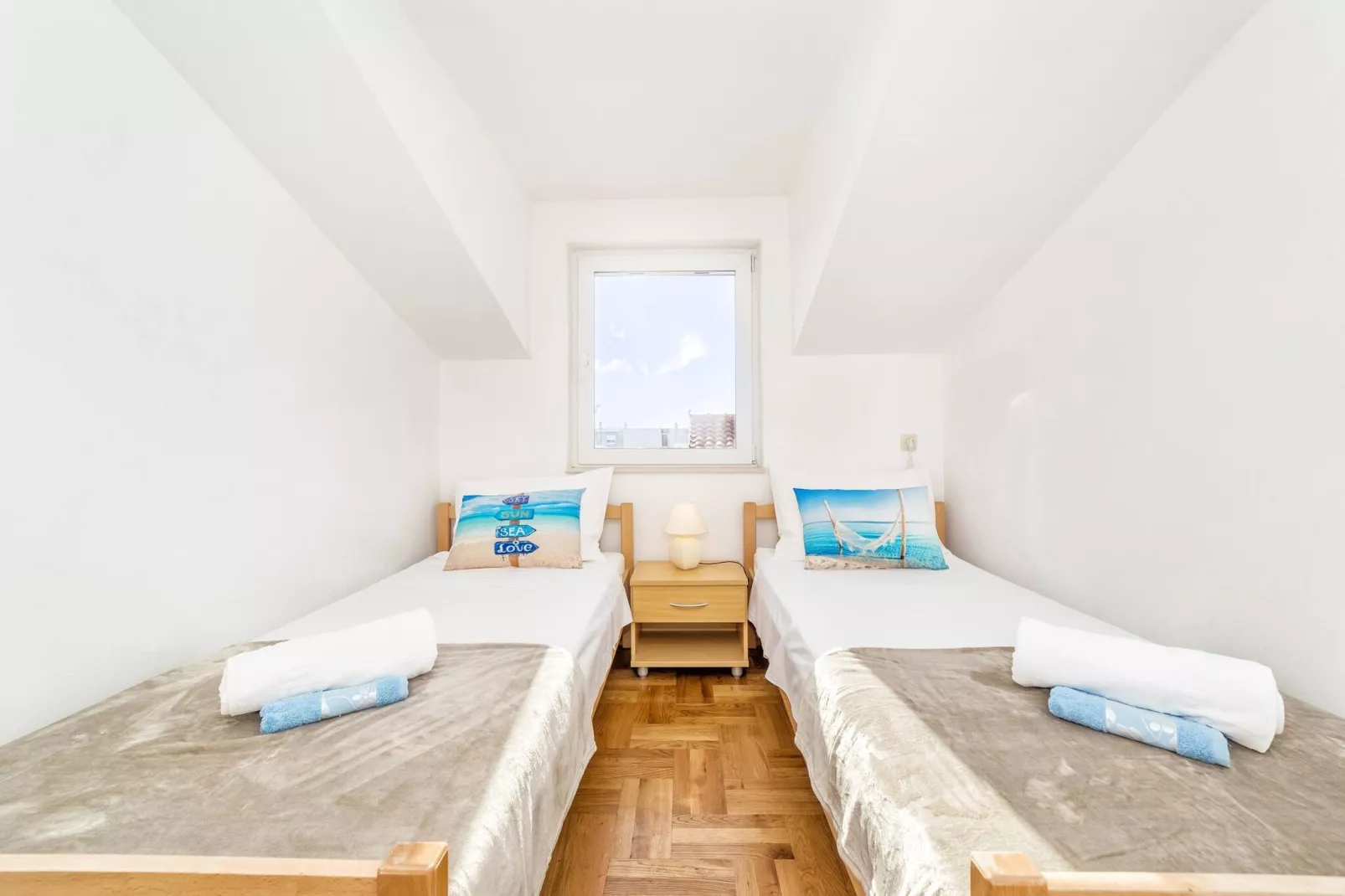 Apartments Nikol - two bedroom apartment A6-Slaapkamer
