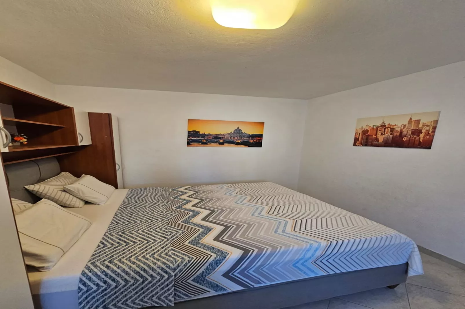 Apartments Olga - one bedroom apartment A1-Slaapkamer