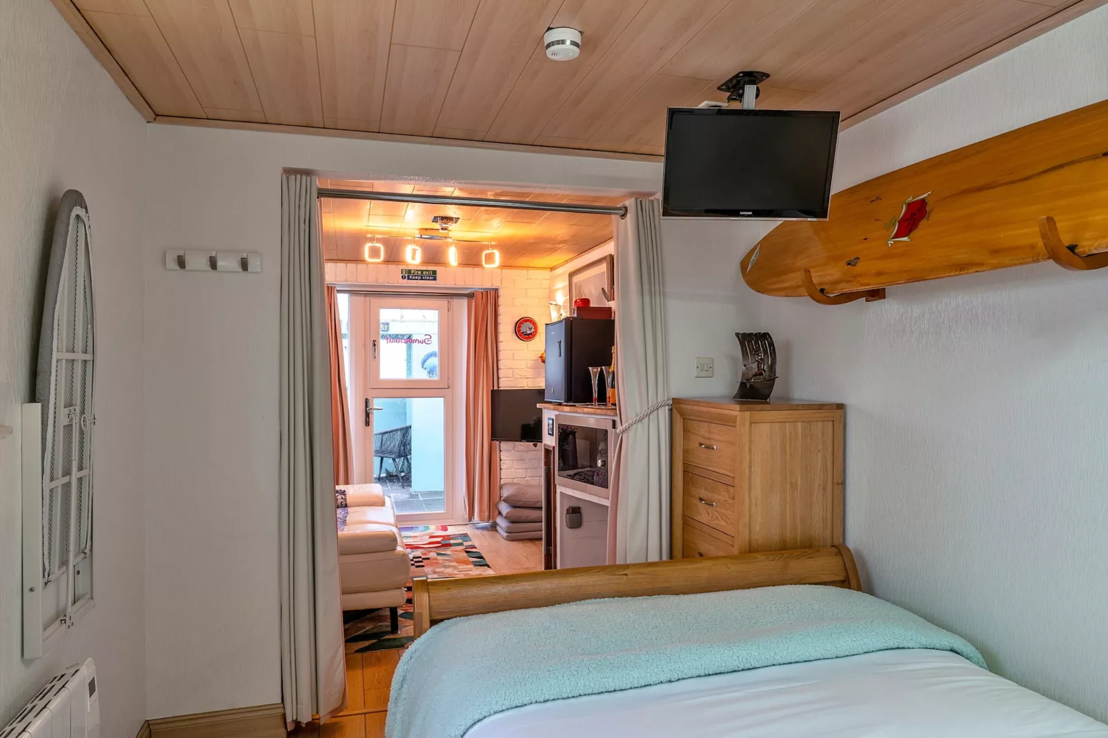 Treknow Summerhut-Slaapkamer