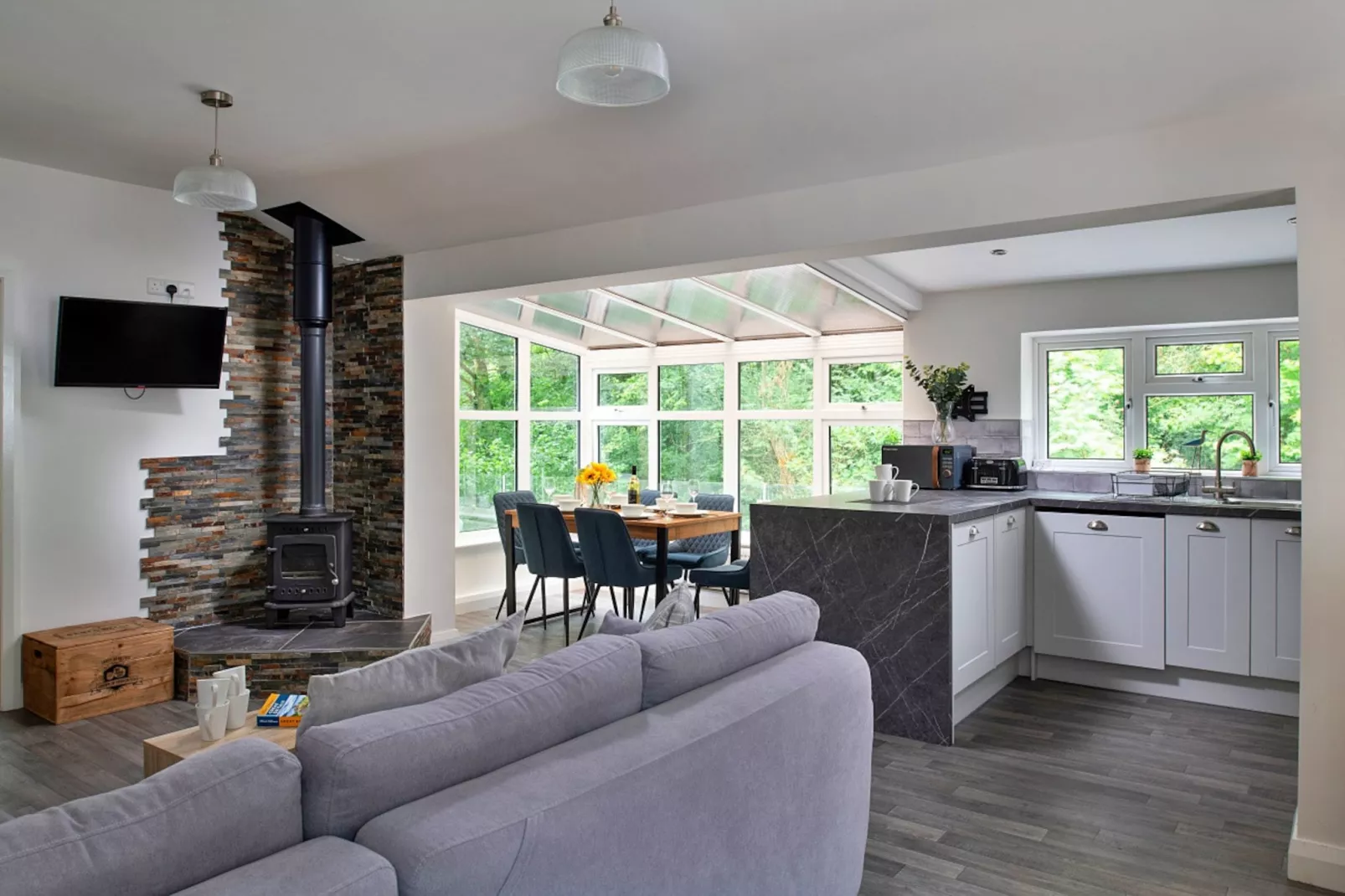 Nant Cottage-Woonkamer