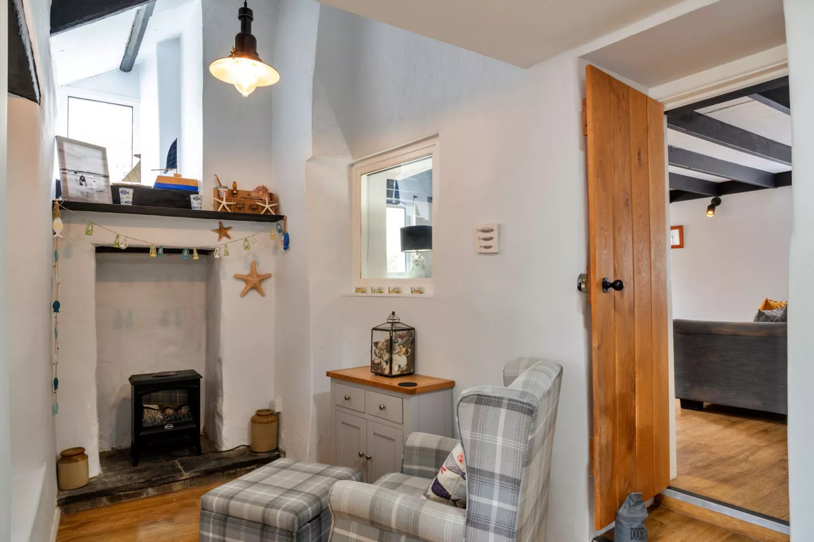 Porth Cottage-Woonkamer