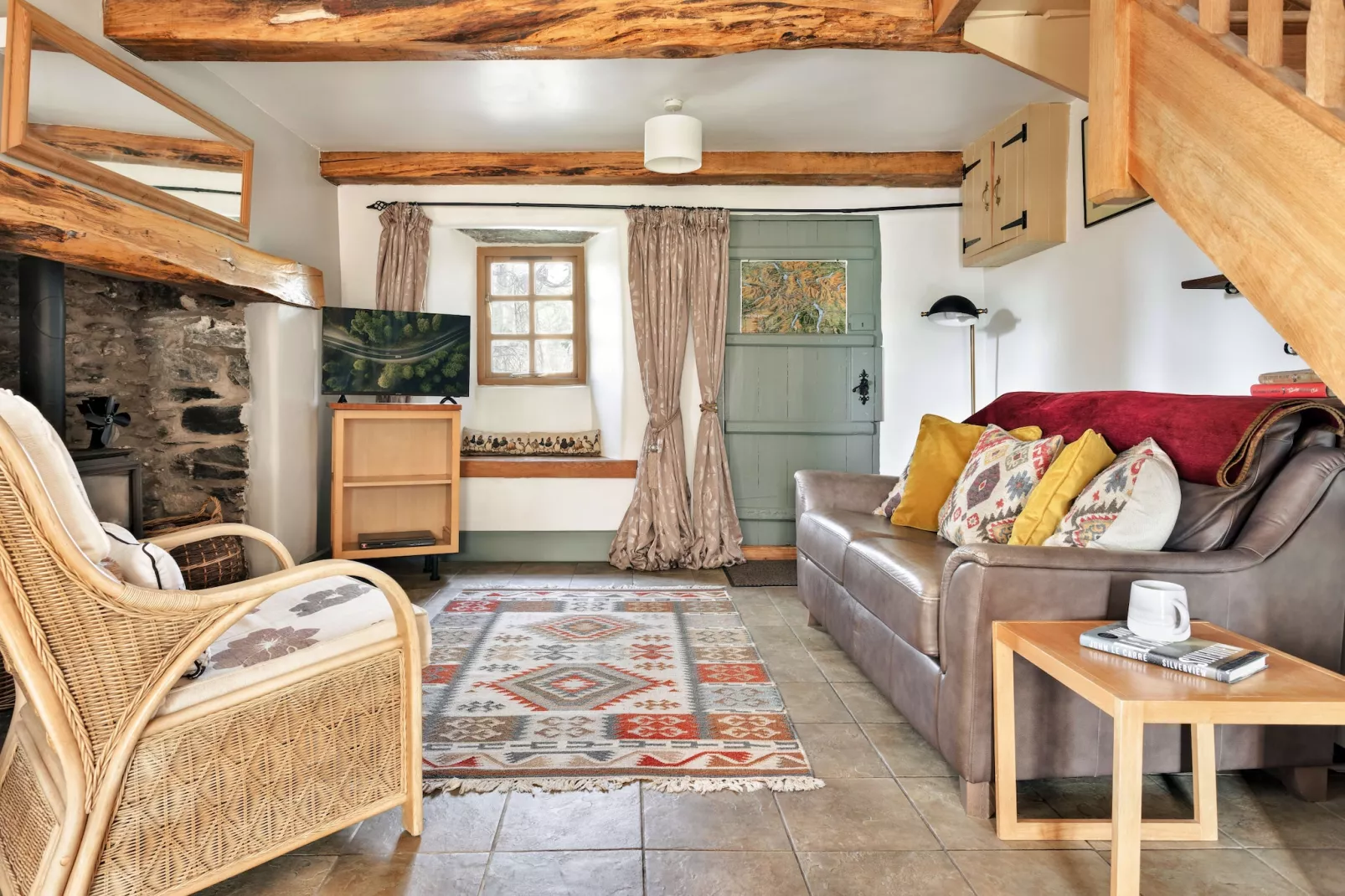St Francis Cottage-Woonkamer