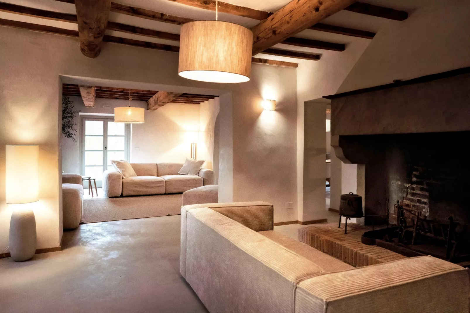 Agriturismo Tenuta Seriole-Woonkamer