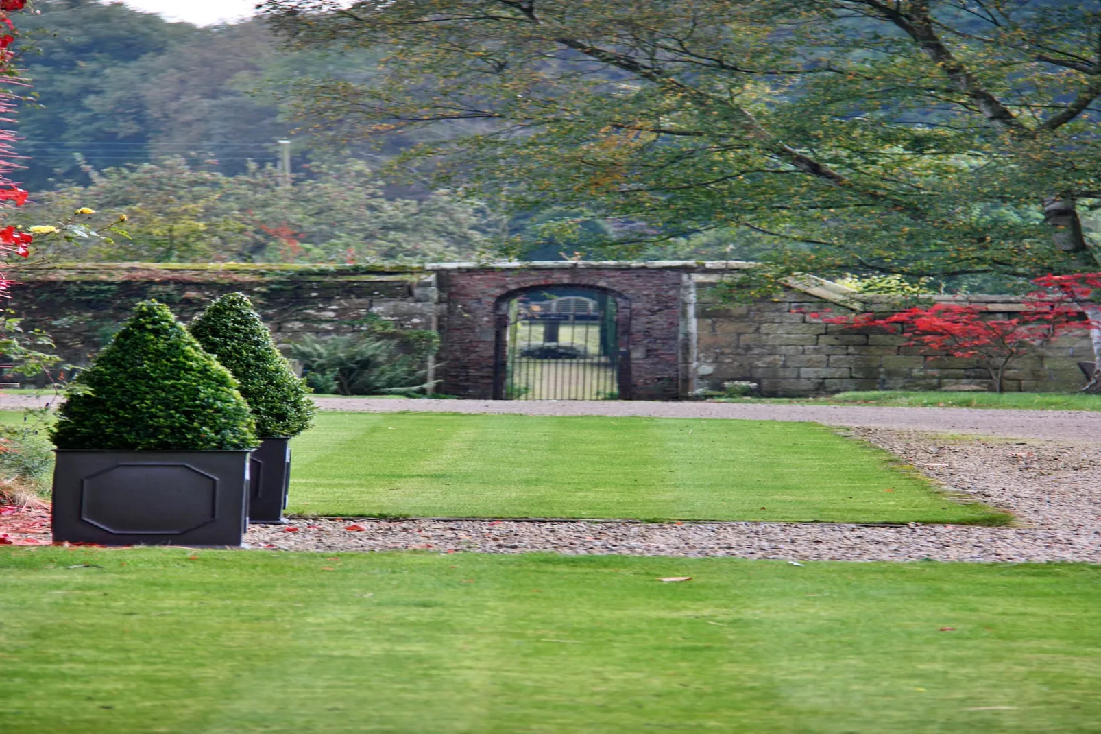 Ingleby Manor - Gun Room-Tuinen zomer