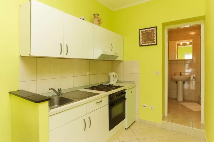 Apartments Villa Dubrovnik - Comfort Studio Apartment with Terrace and Sea View-Keuken