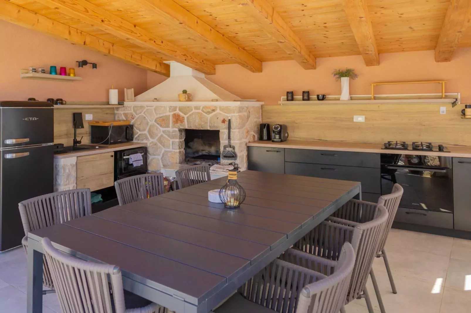Villa Luce di Mare - Three Bedroom Villa with Pool-Keuken