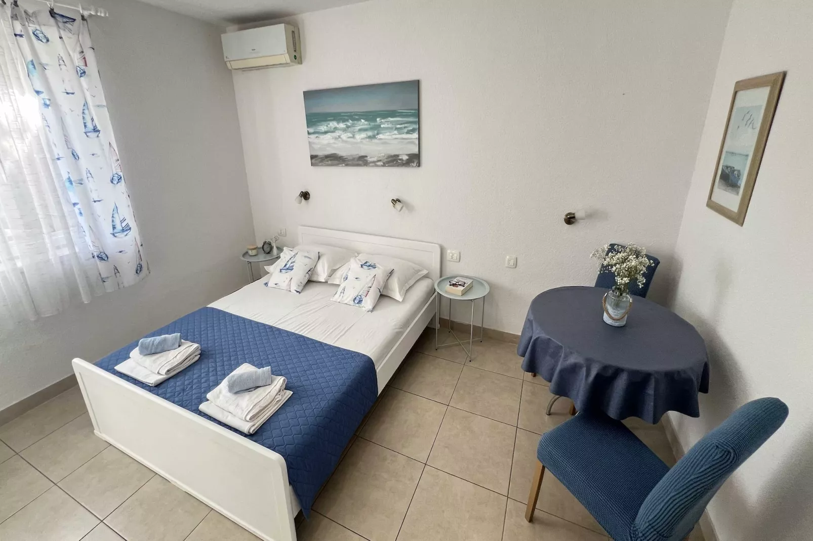 Apartmani Vela Makarska - Superior Studio Apartment-Slaapkamer