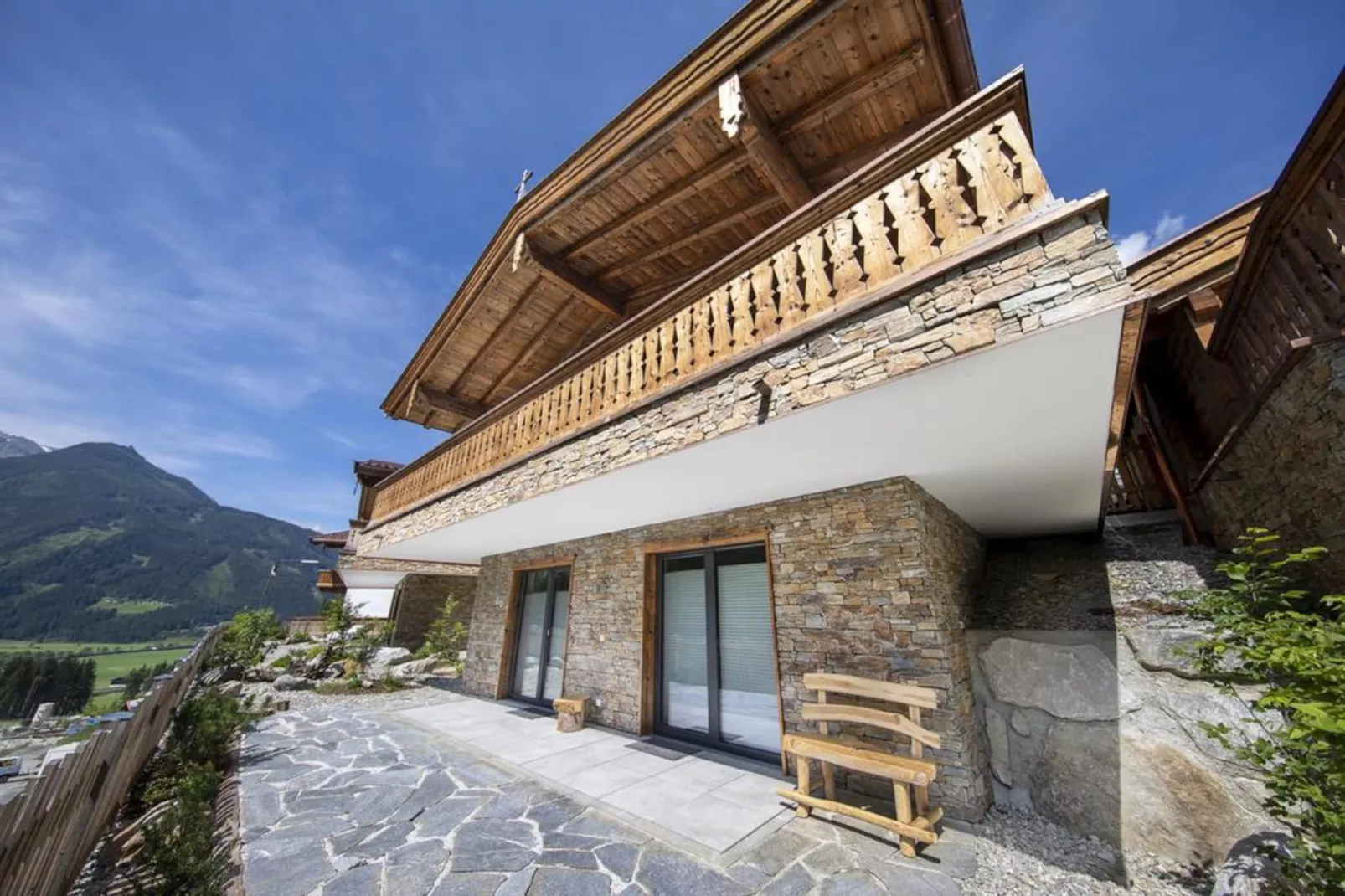 Nationalpark Chalet Keeseck-Buitenkant zomer
