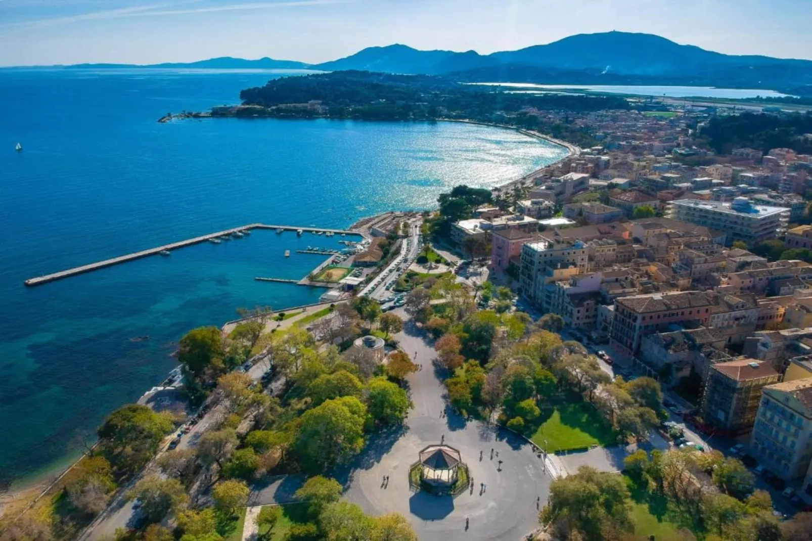 Benitses Apartment Corfu-Gebieden zomer 20km