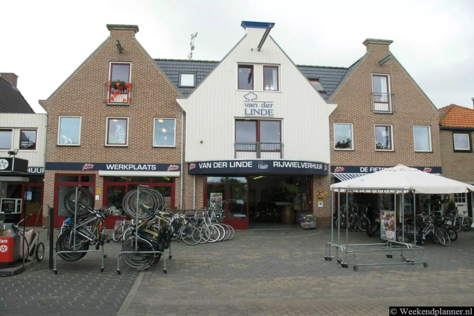Bungalow Roggesloot A-8a-Gebieden zomer 1km