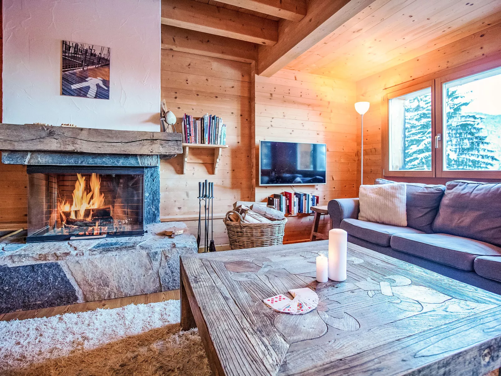 Chalet Casablanca-Binnen