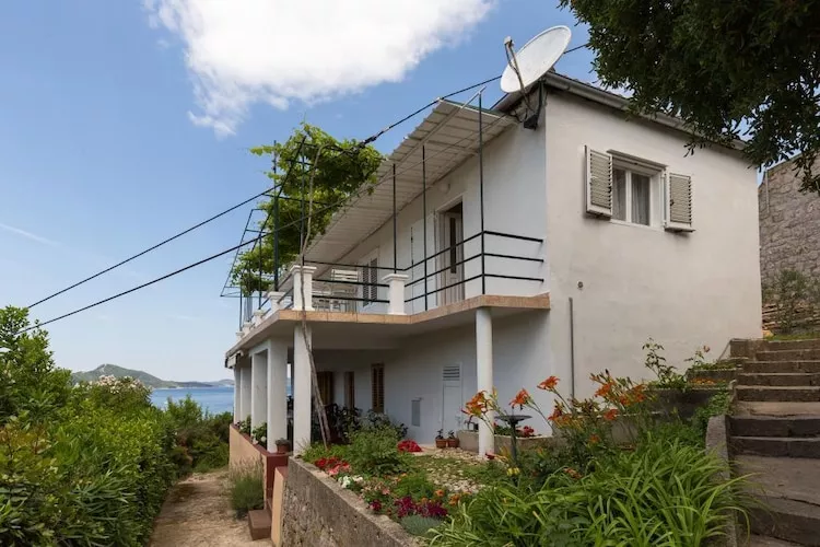 Apartments Miskovic - One Bedroom Apartment with Balcony and Sea view (Middle)-Buitenlucht