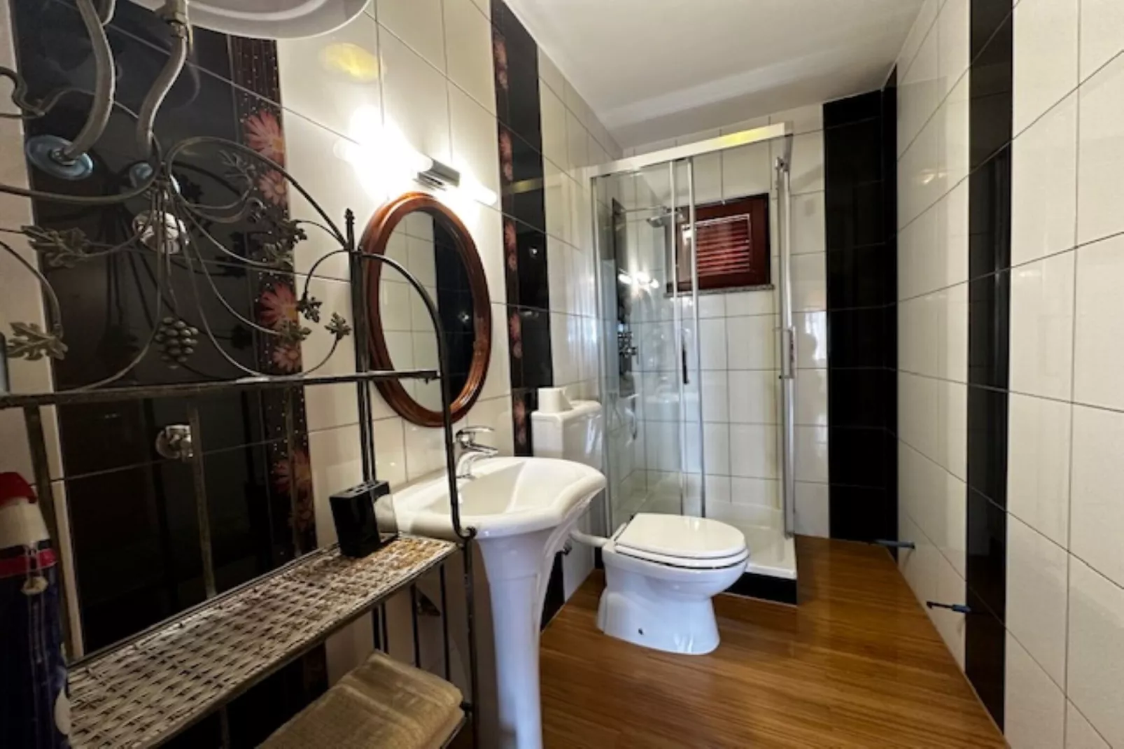 Apartment Branko I in Porec, Istria-Badkamer