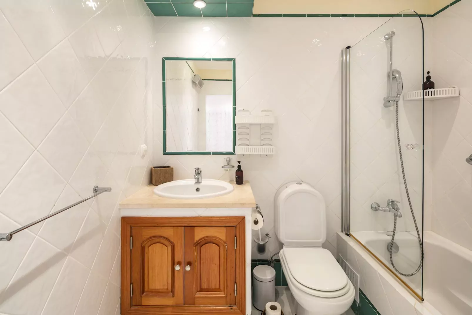 The Palm House - Townhouse at Vale de Milho golf-Badkamer