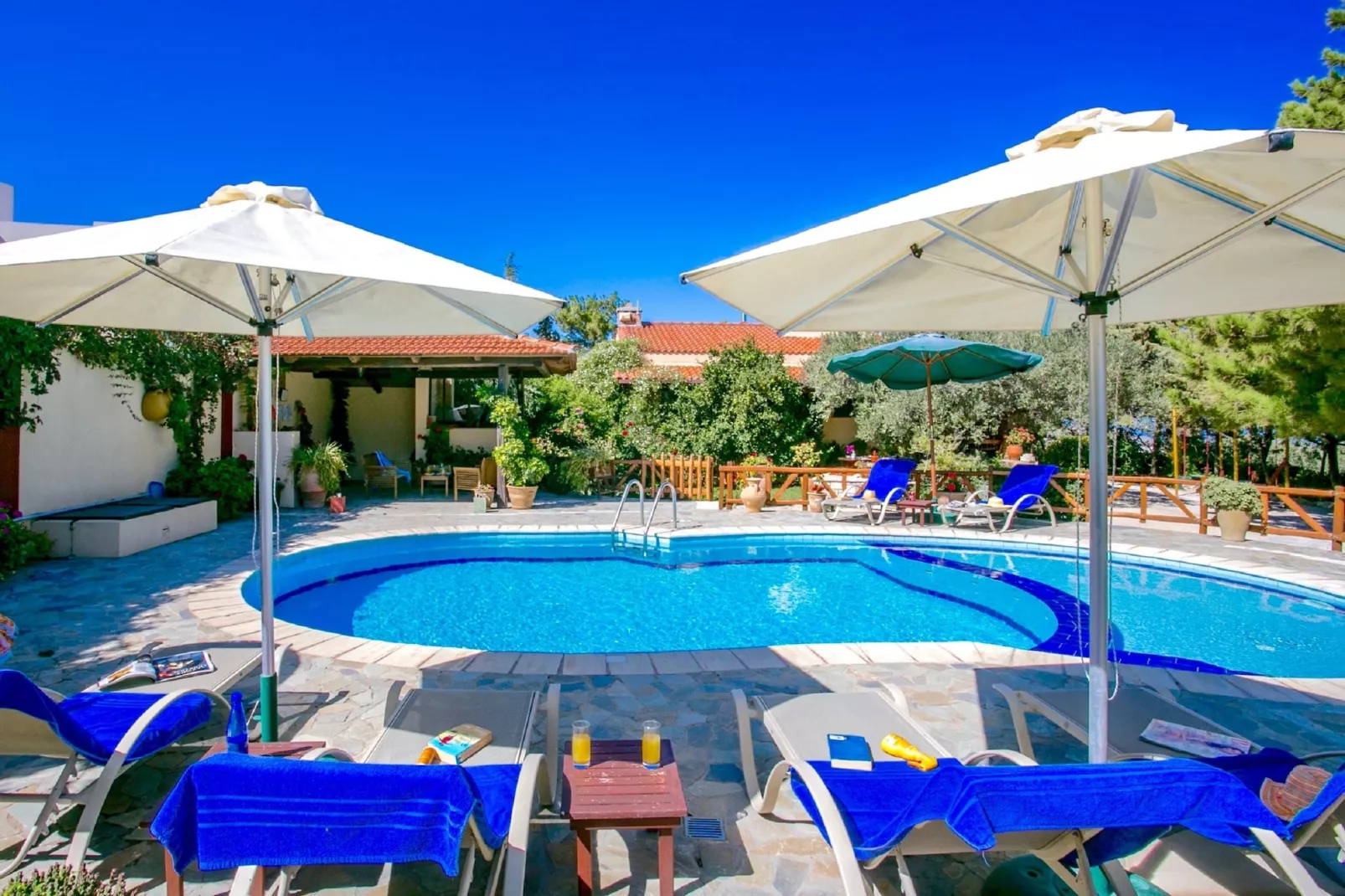 Villa Agapi-Zwembad