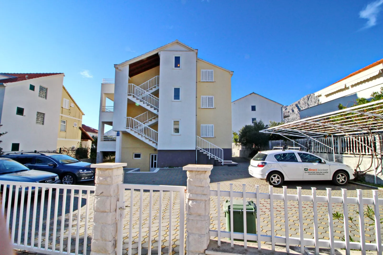 Apartments Marković Orebić- One Bedroom Apartment with Terrace and Sea View (A3)-Buitenlucht