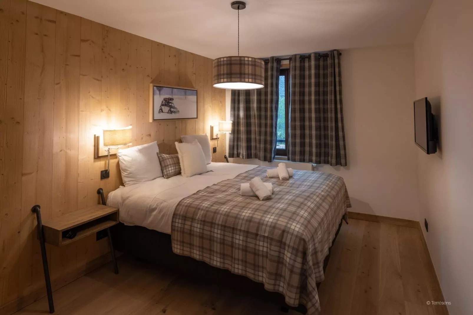 SERRE CHEVALIER Le Cristal Lodge-S12S-Slaapkamer