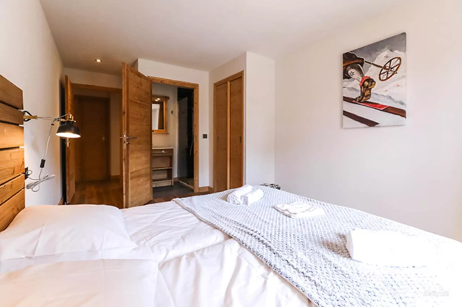 COMBLOUX Les Fermes du Mont Blanc -A50P-Slaapkamer